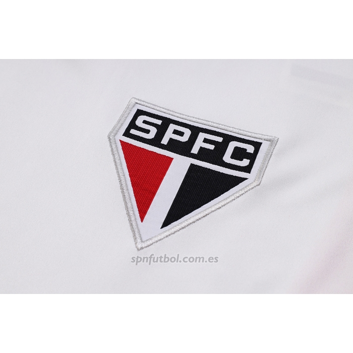 Chandal del Sao Paulo Manga Corta 2023-2024 Gris - Pantalon Corto